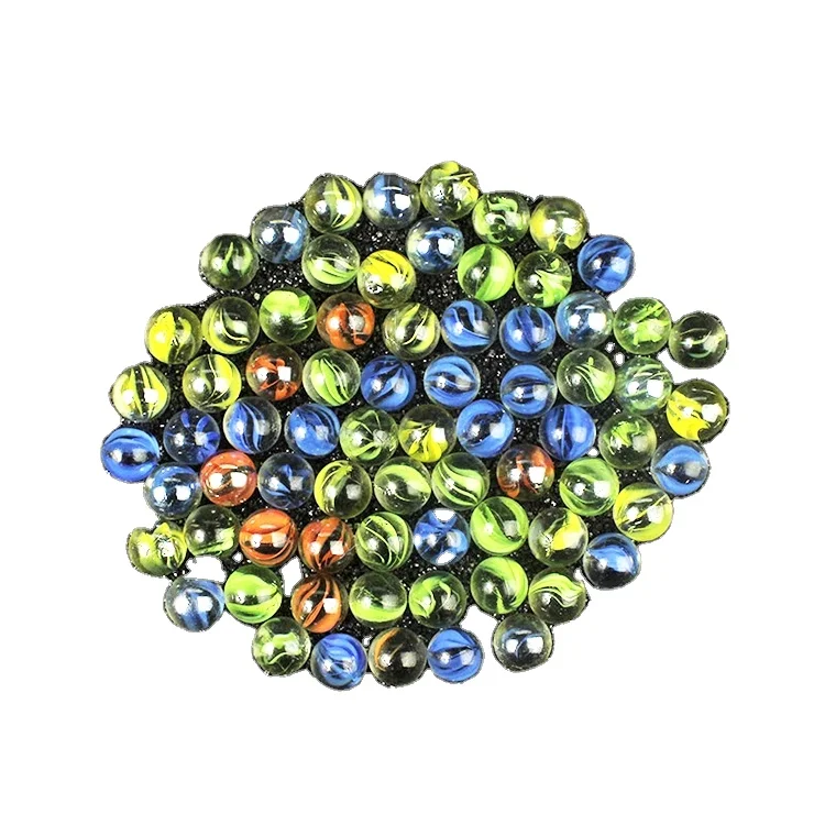 China Colorful Round Toy Wholesale Glass Marbles For Sale