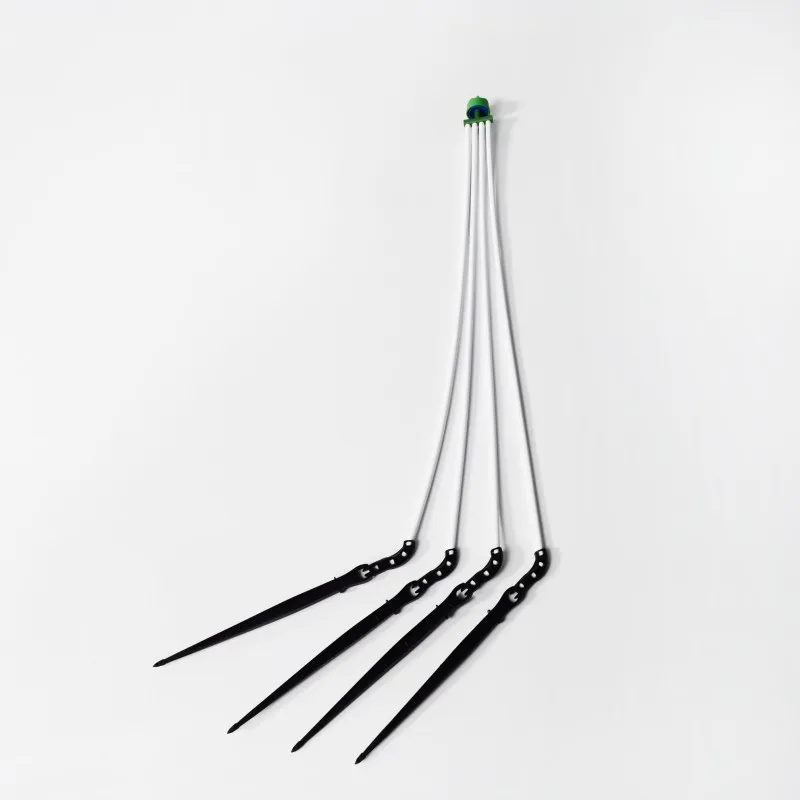 Hot Sale Hydroponic Dripper Full Set 1way 2 ways 4 ways Irrigation Dripper Stake 2LPH 4LPH Emitter for Plant Growing