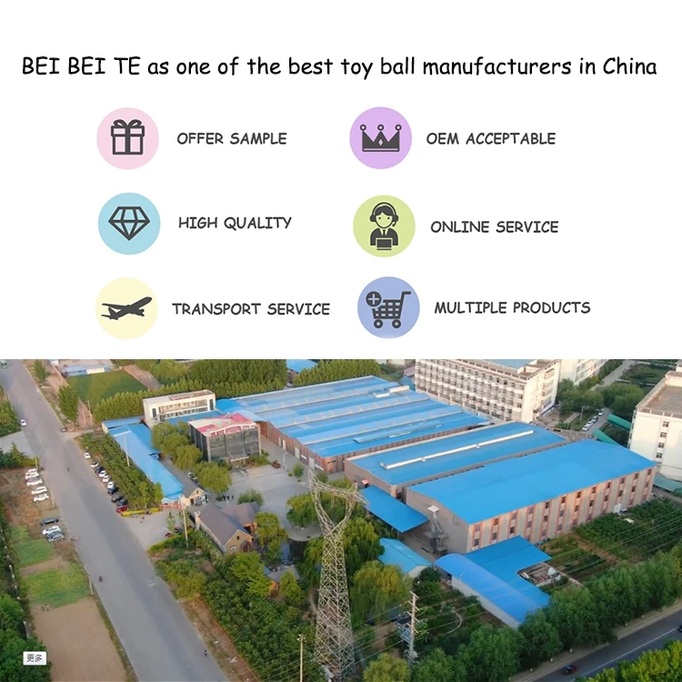 
factory price top quality customized pvc rainbow playground ball 