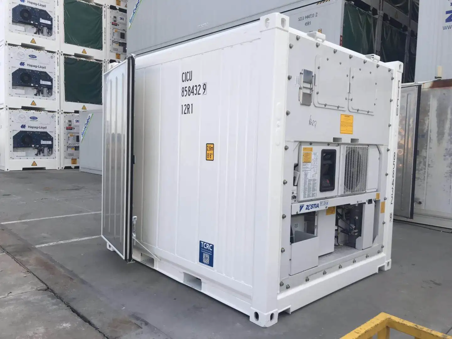 40feet BV or LR certificate DNV.2.7.1 carrier reefer container