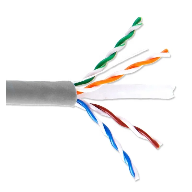 Высококачественный Utp Внутренняя/наружная сеть Cat6 Lan Ethernet-кабель Cat