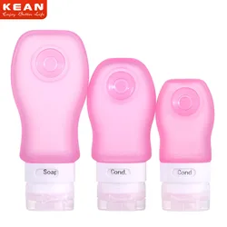 Без бисфенола А, новый дизайн, Детские Рекламные трубки для путешествий, подарки, силиконовая бутылка для шампуня, сжимаемые бутылки