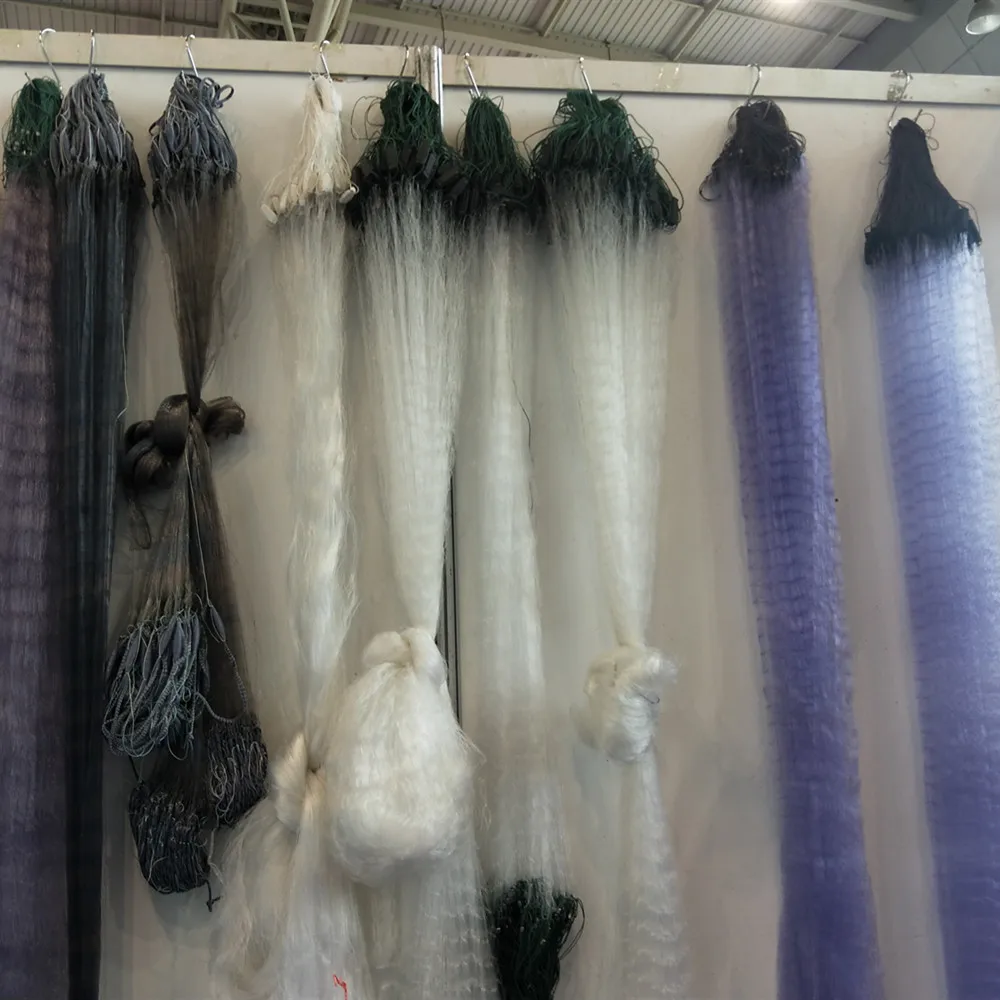 Фабрика Chaohu прозрачная белая Рыболовная Ловушка одноволоконная жаберная сеть нейлоновые шелковые сети со свинцом и