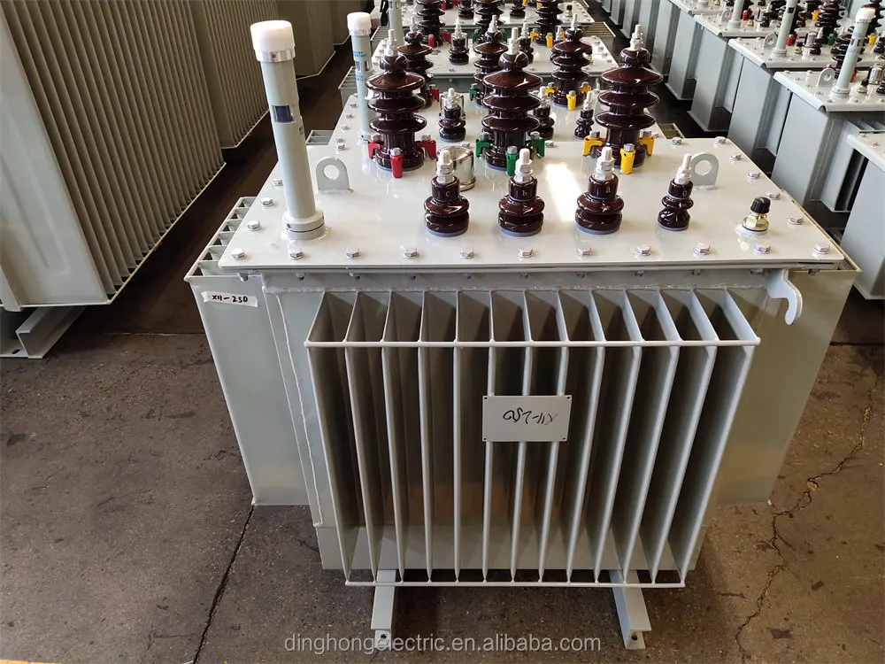 Modern Design Power Supply 1250 Kva Distribution Three Phase Oil-immersed Type Transformer