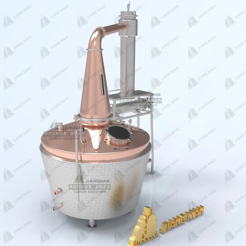 fruit brandy distillery equipment 800l raki distiller