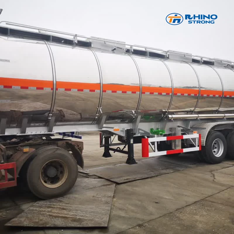 Cheap price new model semi-trailer 3 AXIS transport liquid tanks FOR SALE