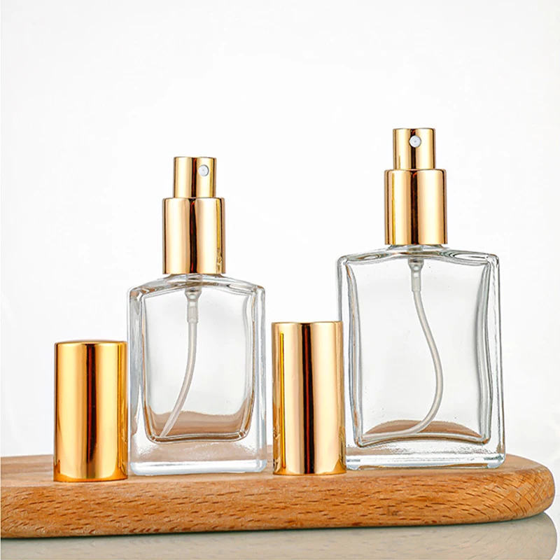 Ultra-Low Shipping Cost Luxury Rectangular Matte Black Perfume Bottle 30ml Glass Bottle For Women