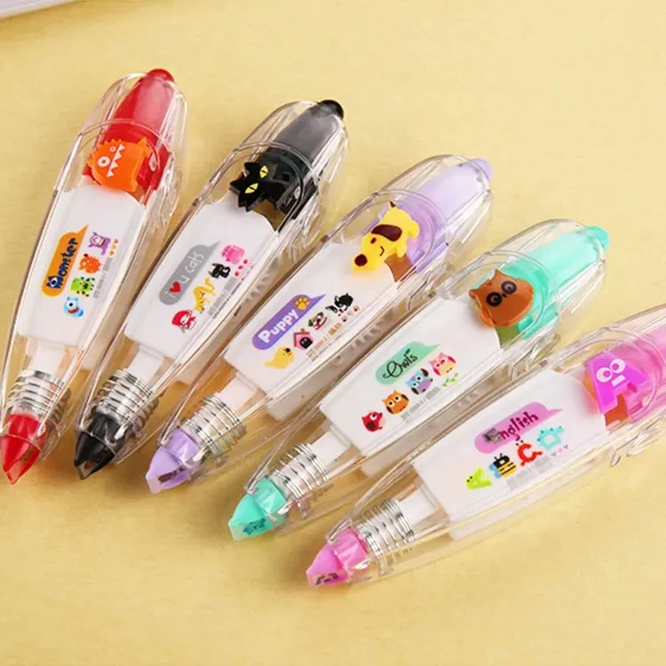 2024 creative stationery cartoon cute diary decorative correction Decor Handbook Decoration Tape for girls Lace correction tape