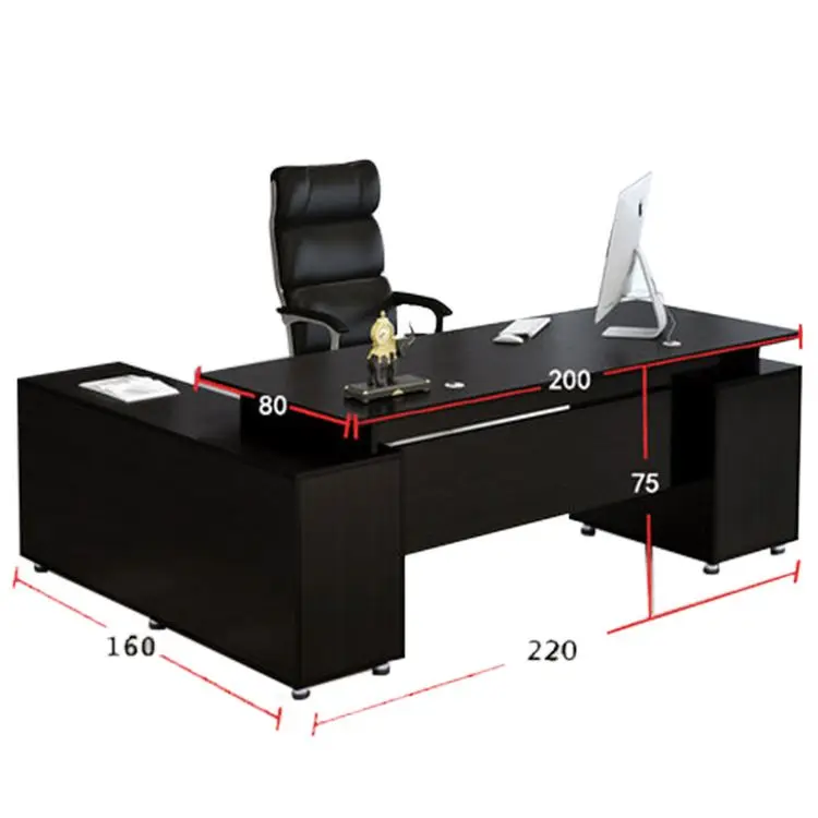 
 Прямая продажа с завода, роскошный современный большой стол руководителя из массива дерева  