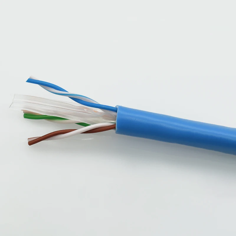 Computer use RJ45 PVC jacket copper wire cat5e cat6 cat5e cat6 UTP FTP indoor network cable