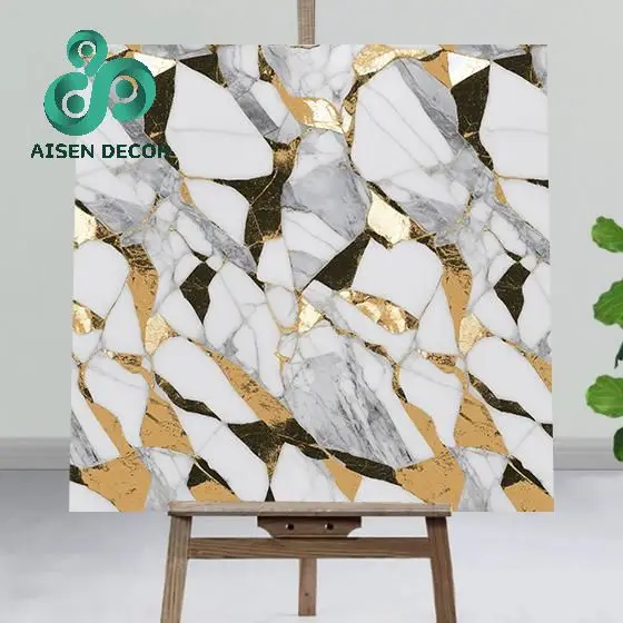Factory Price Marble Style Self Adhesive Marble Tile China Factory Pe Foam Wall Sticker 3d Wallpaper For Home Decor