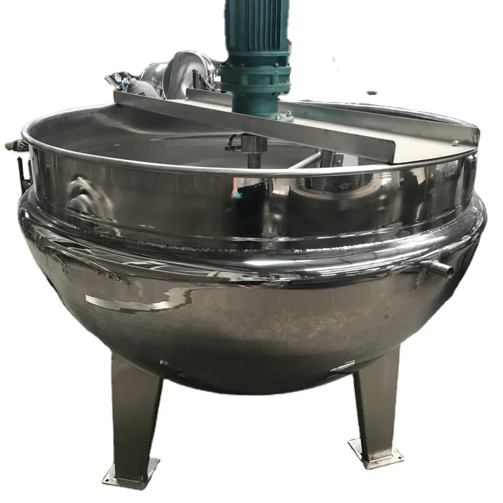 Best-selling Industrial Boiler Double - deck Steam  Tiltable Jacket  Kettle