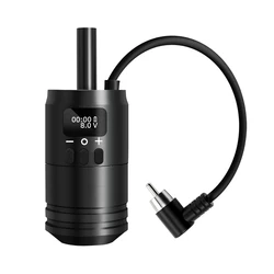 Ambition Digital Rechargeable Electric Adjustable Tattoo Wireless Battery Grip Tattoo Power Grip for Rotary Motor Machine