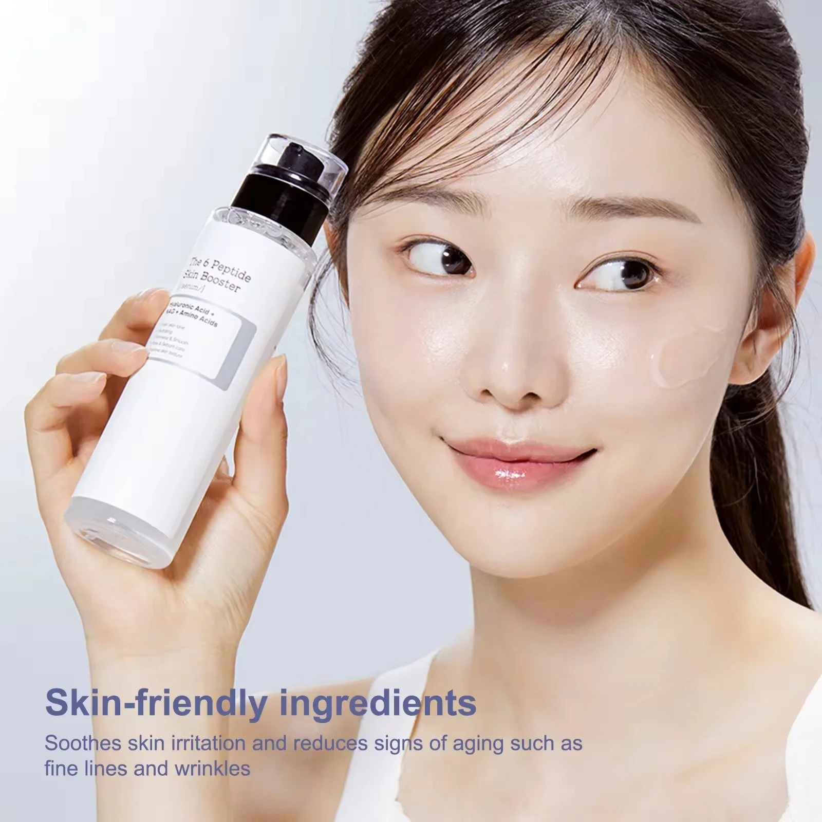 Beauty Products Face Serum 6 Peptide Skin Strengthening Essence Improve Dullness Korean Skin Care Serum