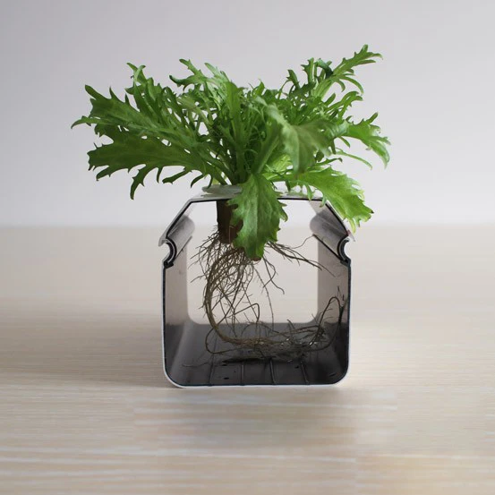 High Quality 100*100mm Hydroponics PVC Pipe Inner black and Outside white PVC materials hydroponics channel set