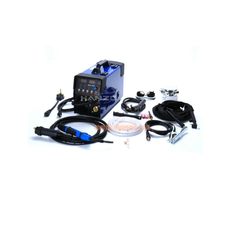 Dual voltage digital mig 200 welder machine price, 3 in 1  inverter soldador, arc other welding equipment