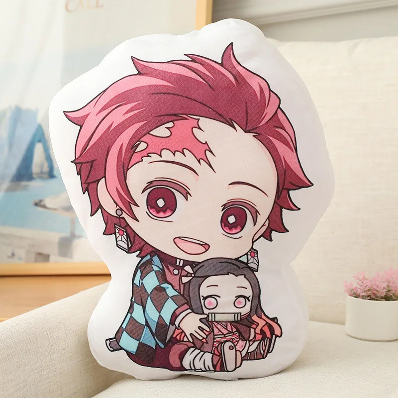 Мультяшная Аниме Dakimakura наволочка унисекс вышитая игровая периферия Призрачный Убийца Дэймон Кряква плюшевая подушка на день рождения