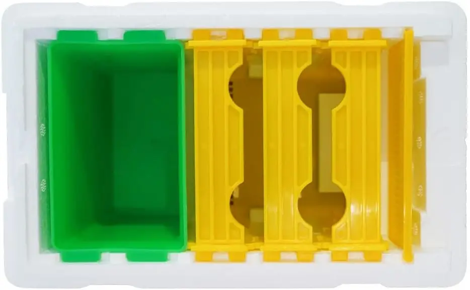 Hot Sale Beekeeping Equipment Polystyrene Mini Bee Hives EPS Queen Nuc Box Bee Mating Beehive Plastic Hive