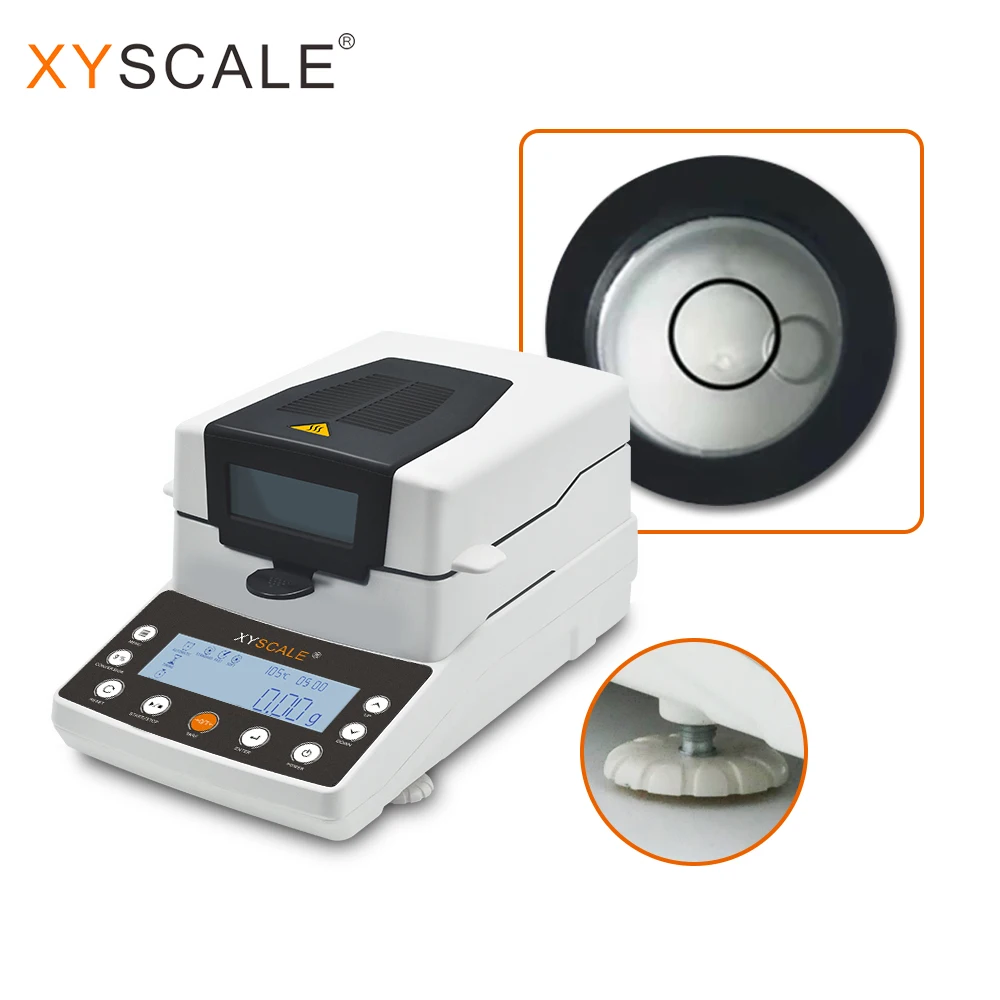 110g /0.005g 5mg professional moisture analyzer,store historical set,high sensitivity and precision,XY-105MW
