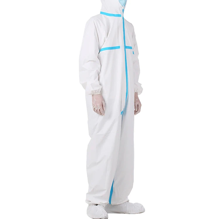 disposable Microporous coverall type 5/6 hospital uniforms overalls for men disposable coverall work wear security protection