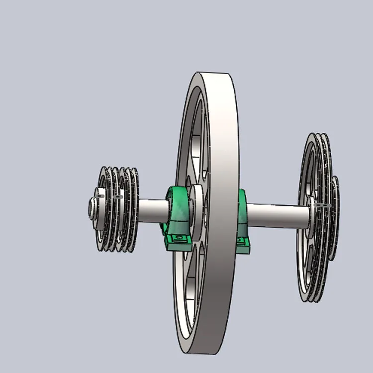 Customized energy saving alternator cast iron flywheel pulley for10kw,15kw,20kw,30kw,50kw eccentric flywheel