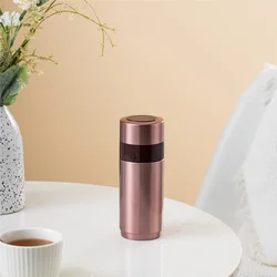 Custom Logo Porcelain Inner 300ML Business Wholesale Thermos Stainless Steel Thermos Vacuum Bottle