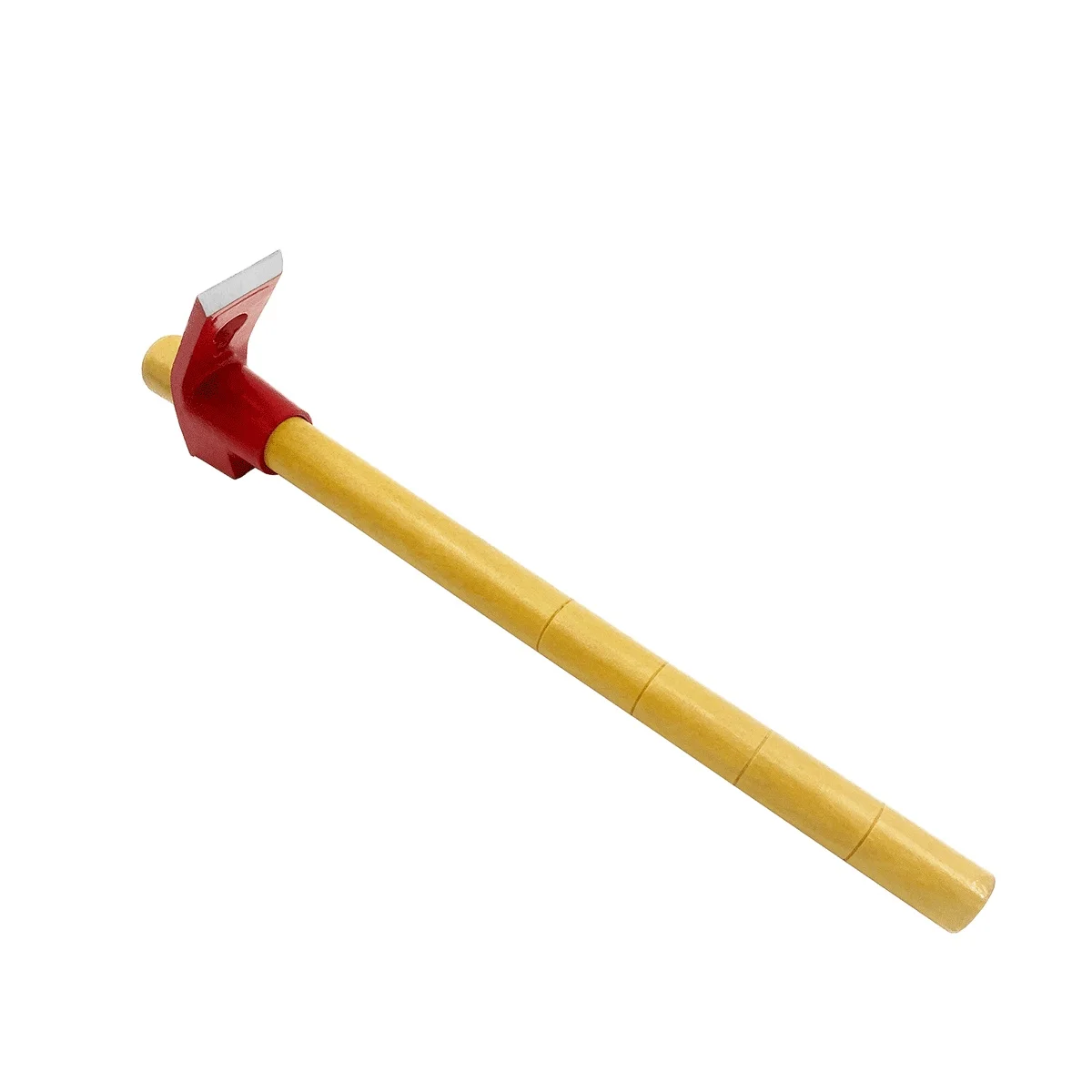 Pretty Gardening Tool Red Head Wooden handle Hoe For Hand Tools Adze