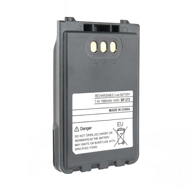 I-com BP-272 Battery for ICOM ID-31A ID-31E ID-51A ID-51E Two Way Radios Replacement Battery with Belt Clip