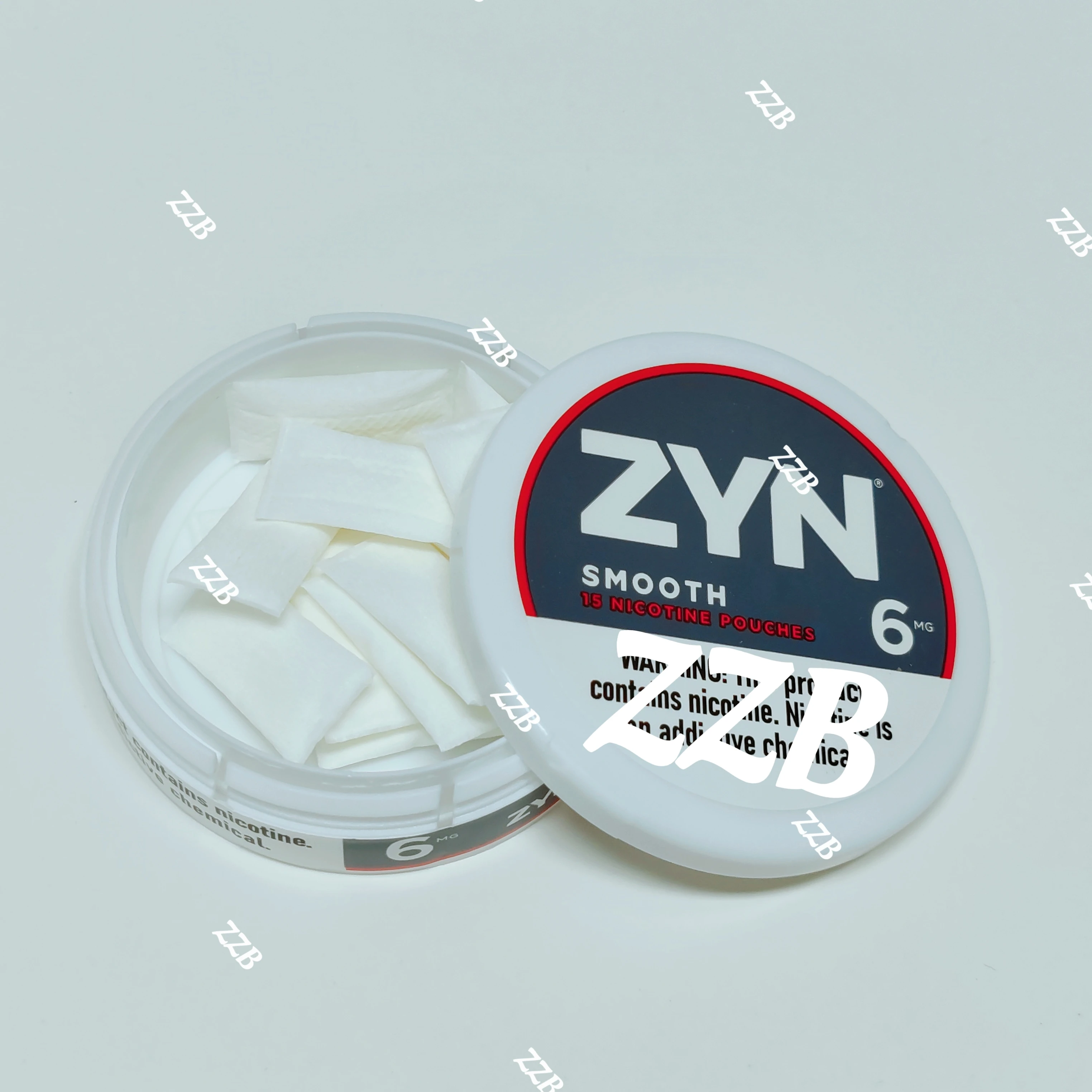 Muster Zyn, лидер продаж, зимний зеленый вкус, Шведский белый порошок 6/10 мг в пластиковом мешочке для косметики