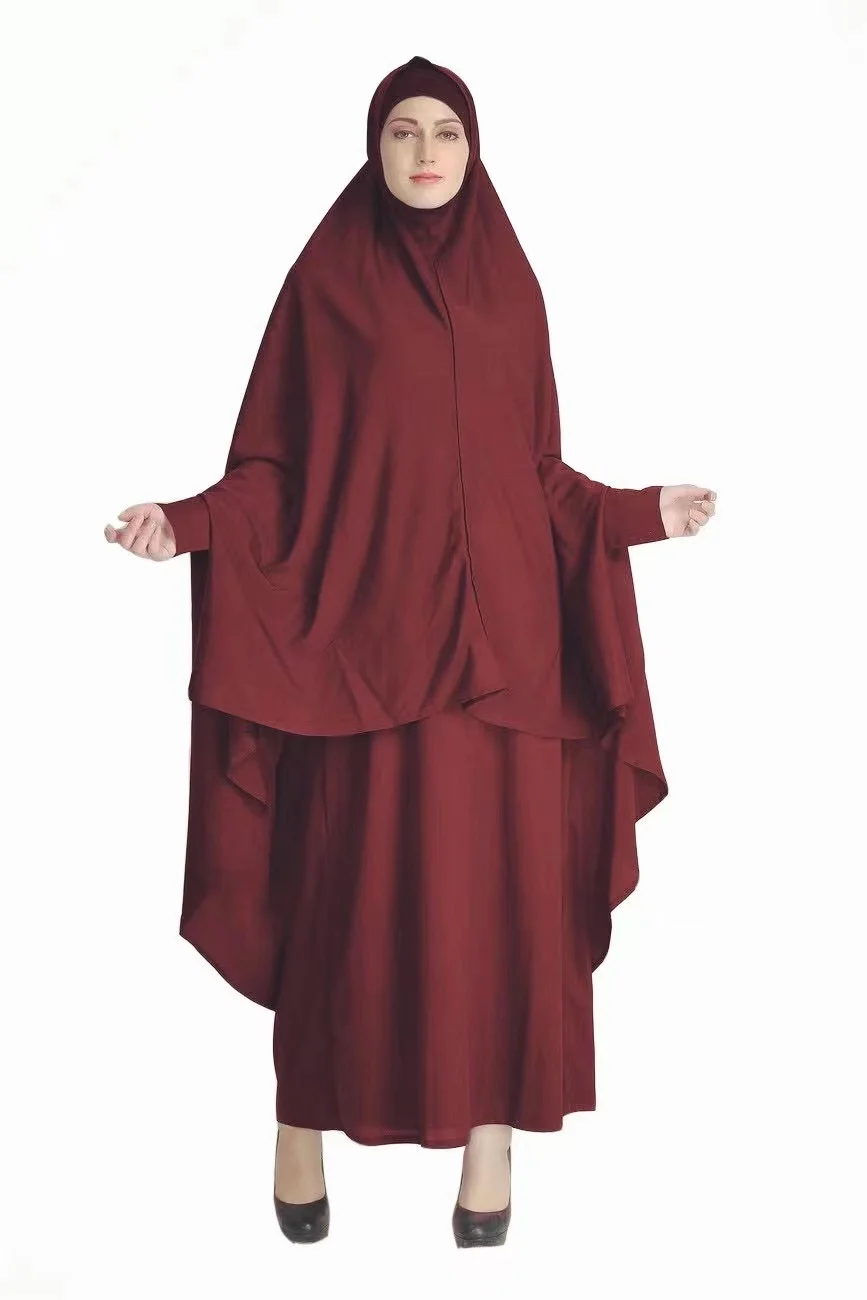 Muslim Prayer Dress Dubai Khimar Abaya Prayer Dresses Long Skirt Jilbab Maylasia Islamic Clothing