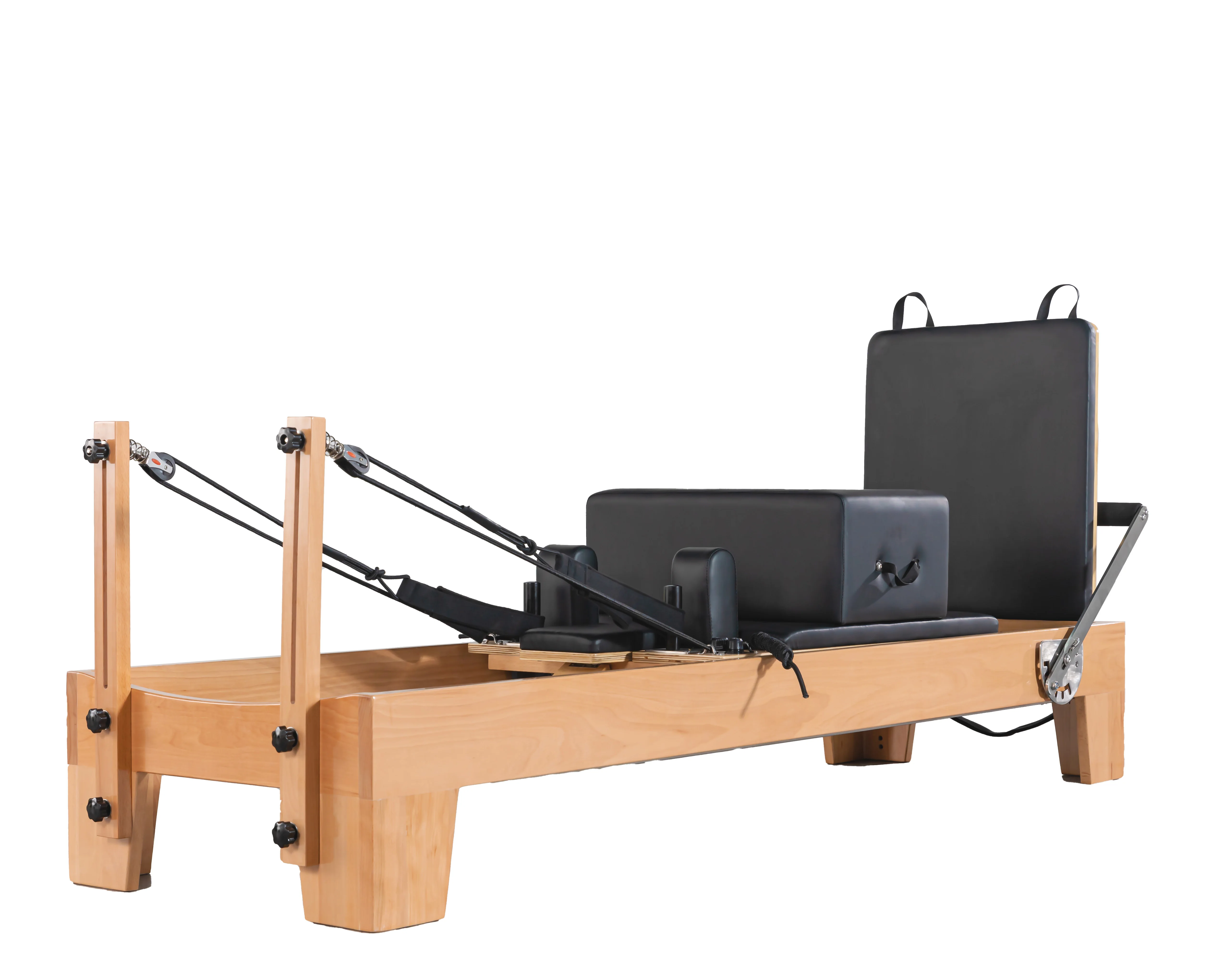 Popular style pilates reformer commercial white pilates reformer korea pilates reformer for home and yoga studio