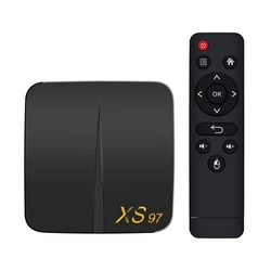 Free Packaging Customization XS97 Smart android 11 tv box with Powerful Amlogic S905W2 4K Ultra HD tvbox