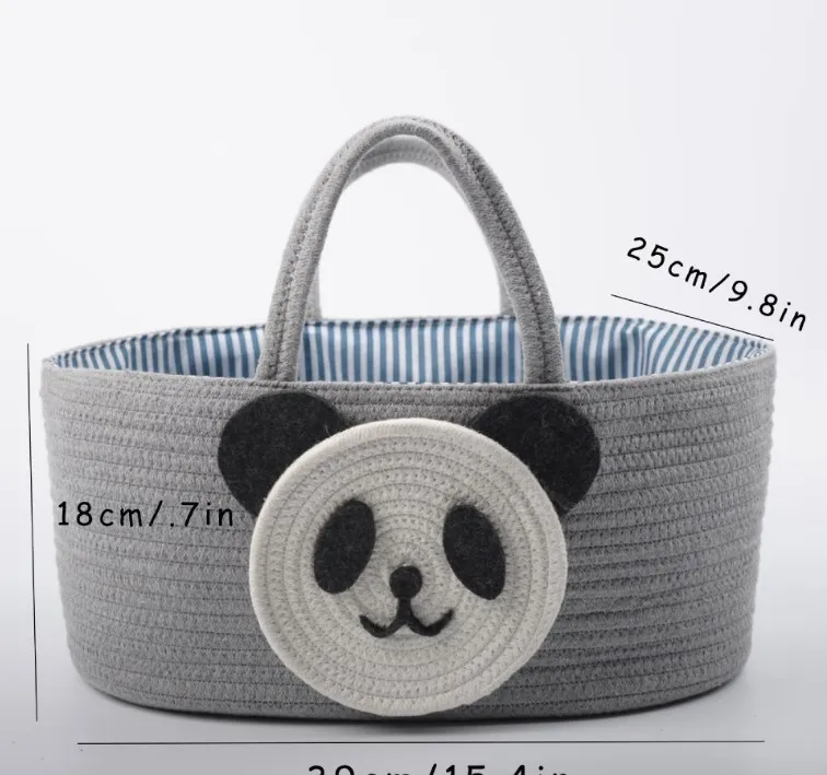 Custom Diaper Bag Caddy Baby Diapers Factory Wholesale Storage Bags Baskets Organizer For baby Boys