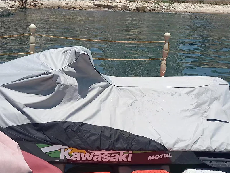 Сверхмощный 600D полиэстер водонепроницаемый наружный туристический ребристый чехол для лодки