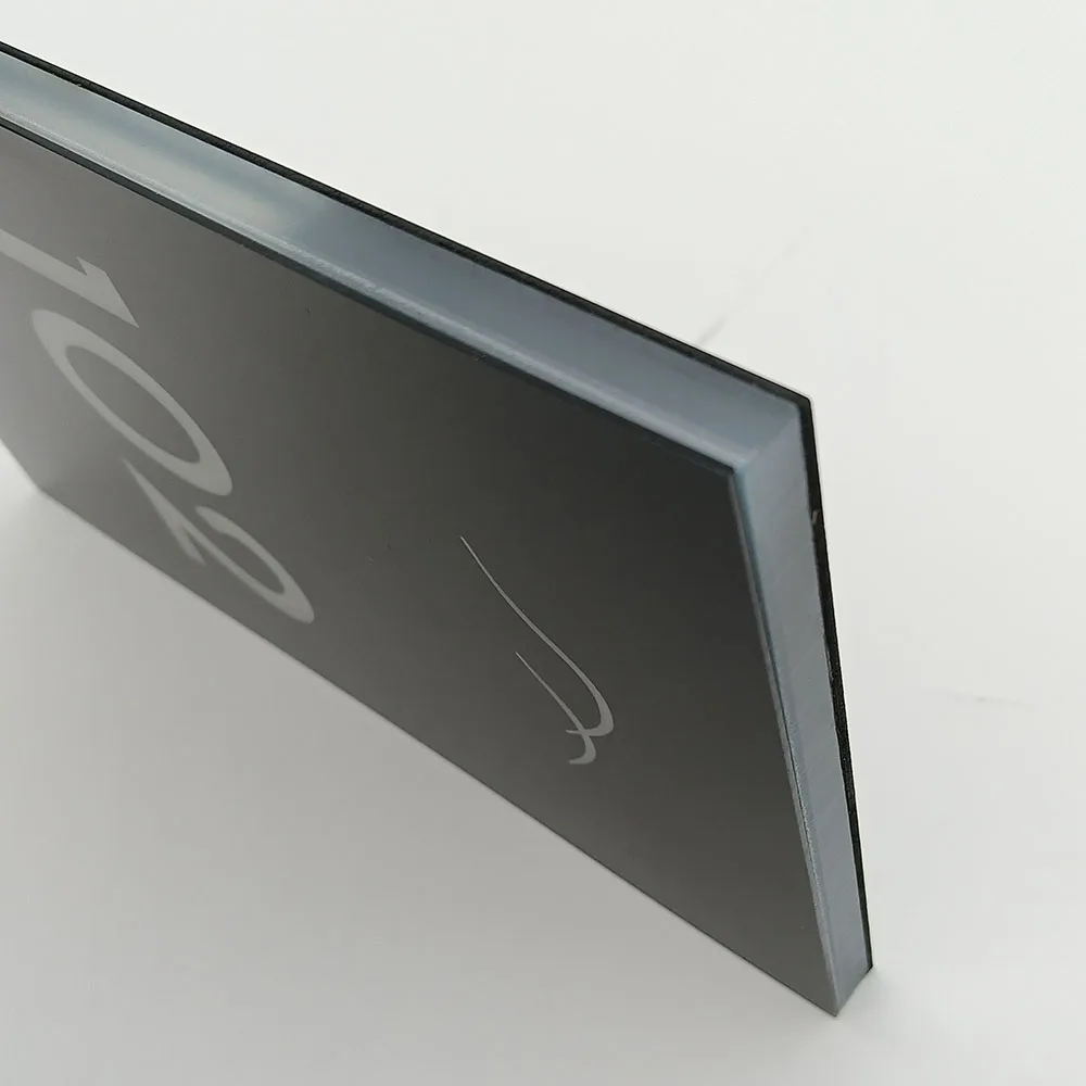 Customized Indicator Sign Hotel Apartment Using Room Number Sign Plate Panel With LOGO LED Direction Guide Acrylic Sign Plate