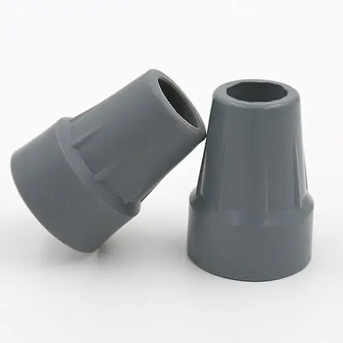 Custom non-slip chair leg crutch protective sleeve feet walking stick rubber tip
