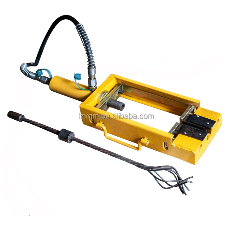 Prestressed Post Tension Dead End Anchoring System Onion Jack embossing machine for Buildings