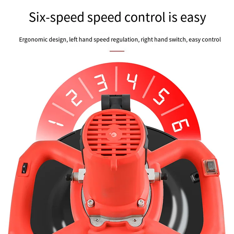 Factory Customize 220v 110v Electric Handheld Dustless Wall Putty Sander Plaster Polishing Sanding Grinding Machine