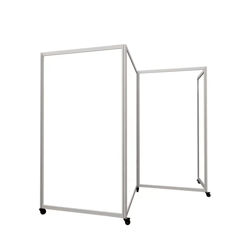 3 Panel Folding privacy Screen Room Divider for Office,Freestanding  Partition Room Separators Screen Acrylic Panel