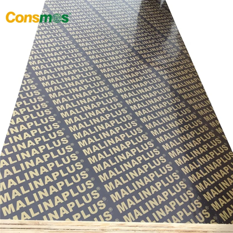 CONSMOS Cheap Price 1220*2440mm 18mm formwork shuttering Black film faced plywood