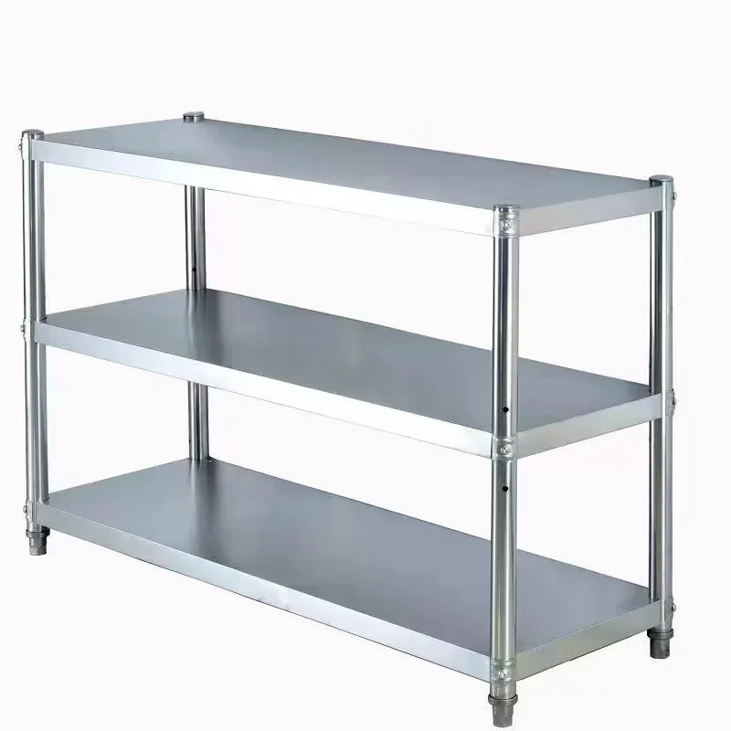 Heavy-Duty Metal Wire Shelf Unit 6 Large Storage Racks Adjustable Height Commercial Steel Storage Racks Hotel Restaurant Use