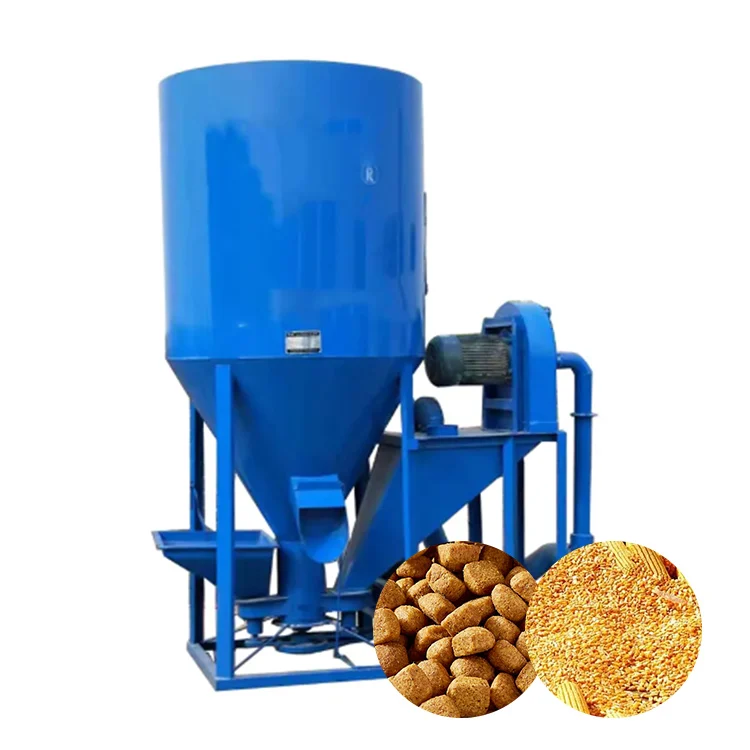 Good Quality High Animal Feed Pellet Machine Making Hammer Mill Vertical granule unit For Sale