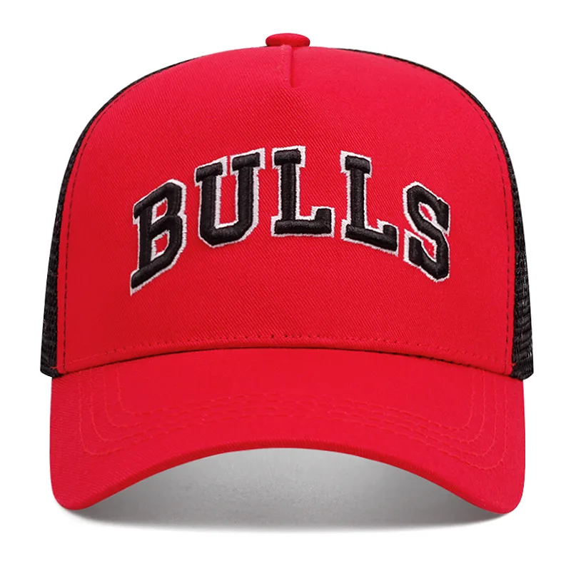 Hot Basketball embroidered sport baseball caps Outdoor sports cap duck hat Sun net hat Trucker hat
