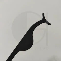Lash Applicators Wholesale Rose Gold Pink Black Eyelash Tweezers Stainless Steel Private Label Strip Eyelashes Applicators