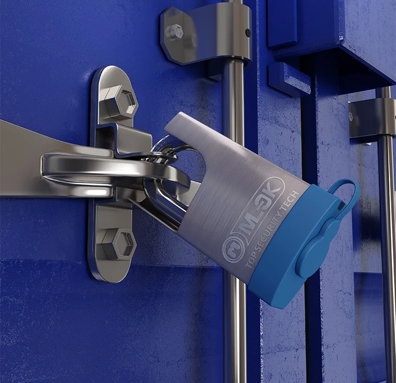 MOK Available for 30 years Stainless steel IP68 Waterproof Outdoor Smart Fingerprint Padlocks