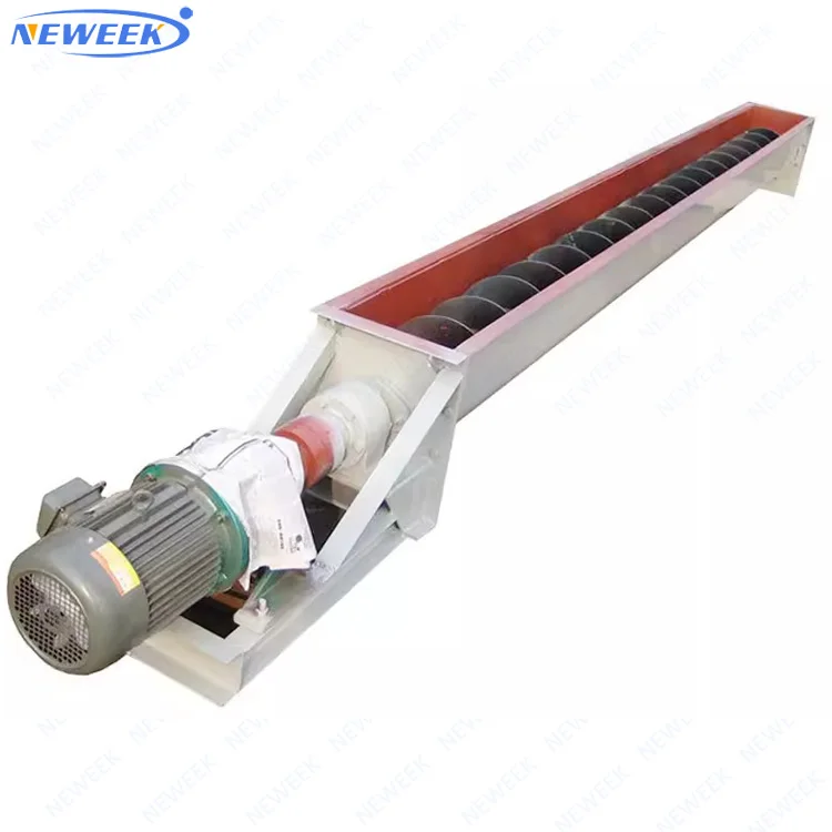 NEWEEK Good price parallel U type bentonite cement grain conveyor  feeder machine screw powder loader