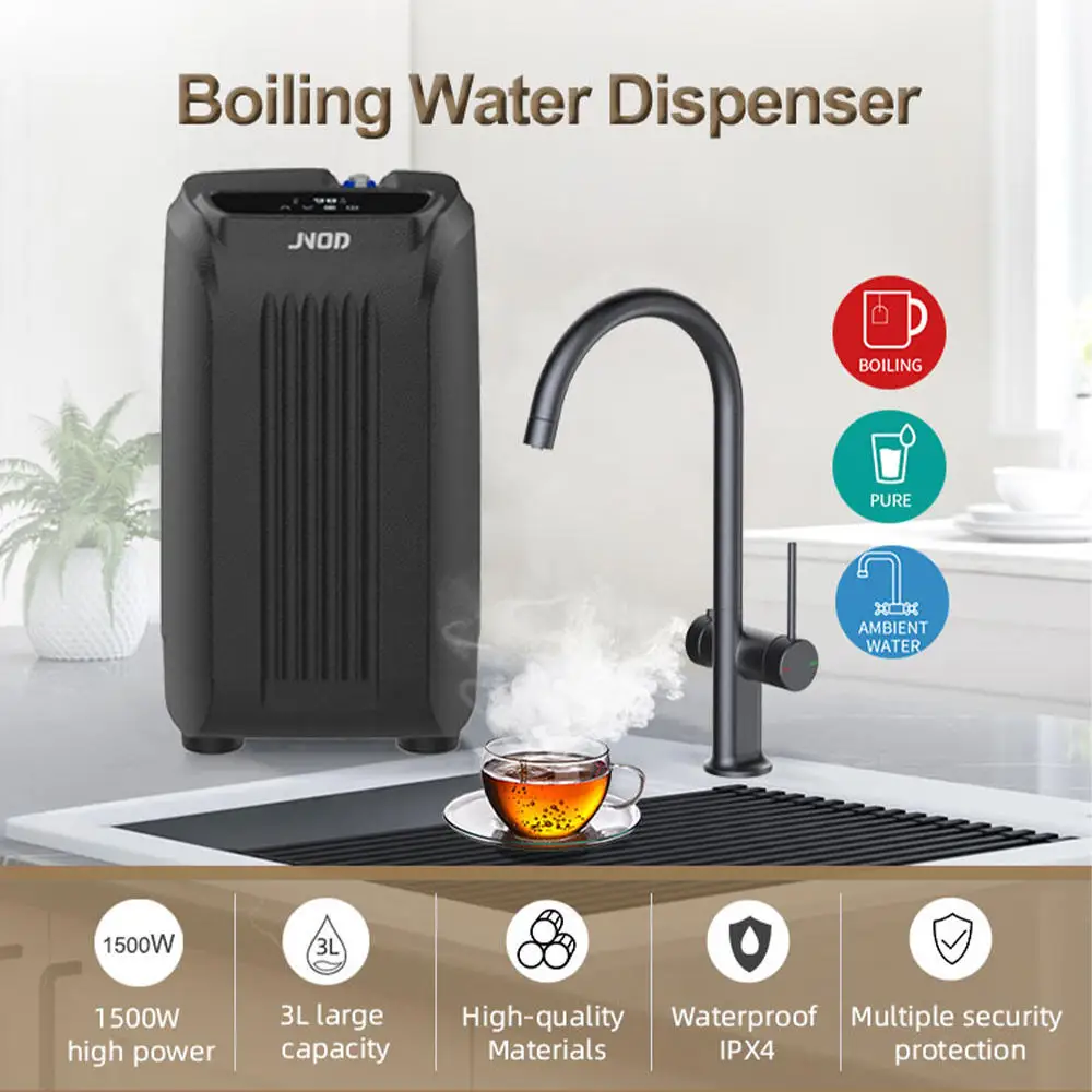 Tuya App Control Freestanding Water Dispenser Sustainable Home Appliance 4 in 1 Under Sink Water Filter Dispenser Hot Cold Water