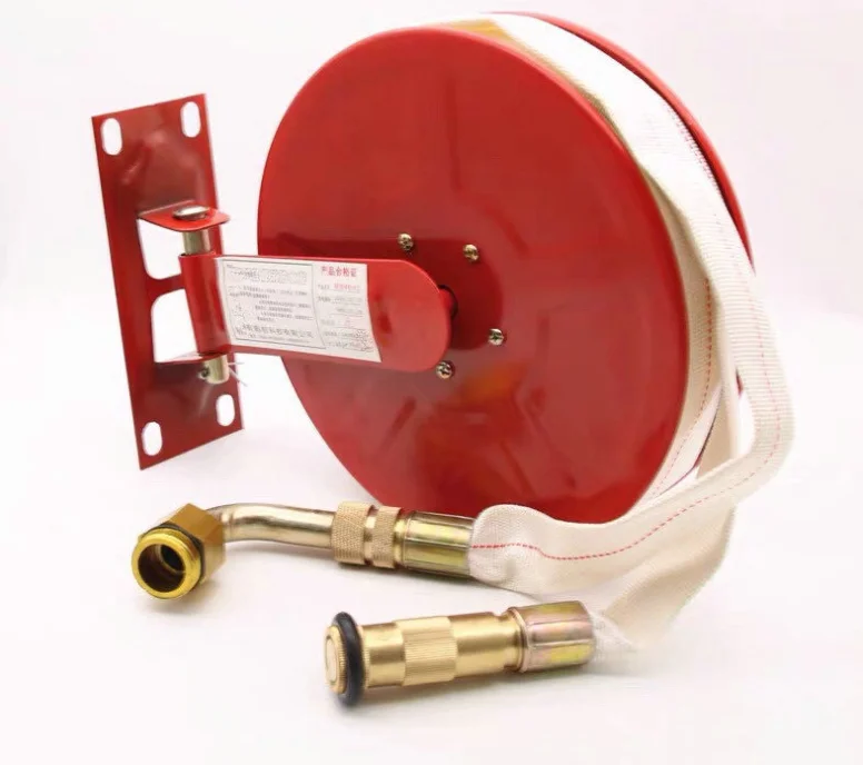 Portable fire hose manufacturer equipped with portable fire hose reel