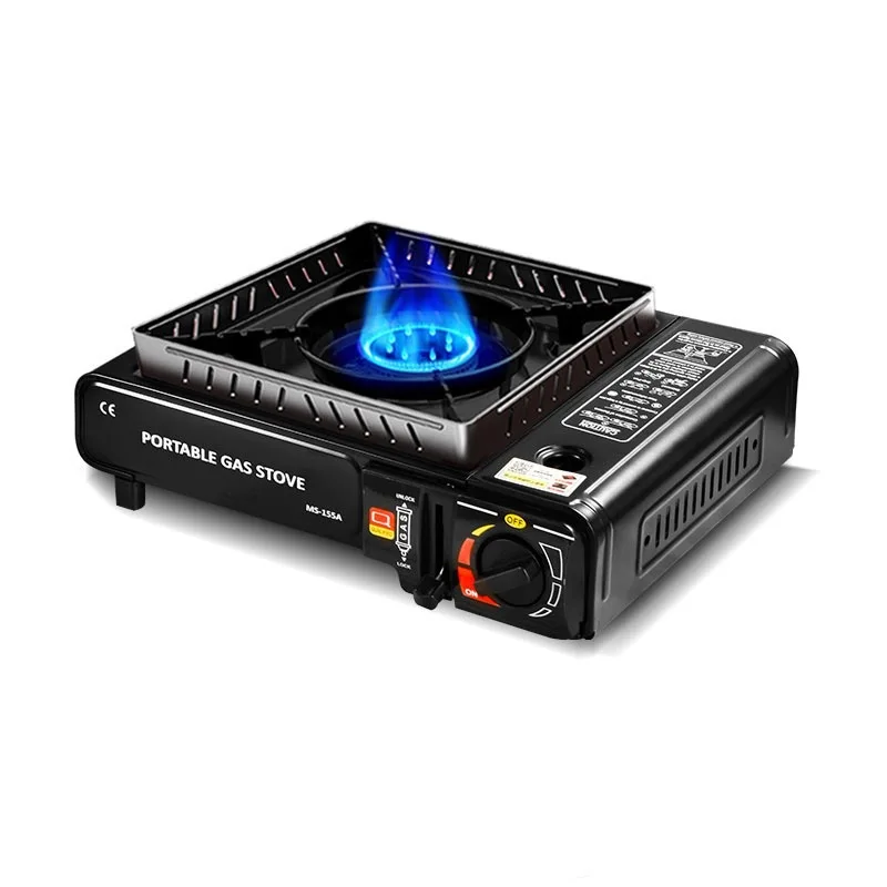 Custom Popular Outdoor Portable Burner Hiking Gas Butane Stove for Camping