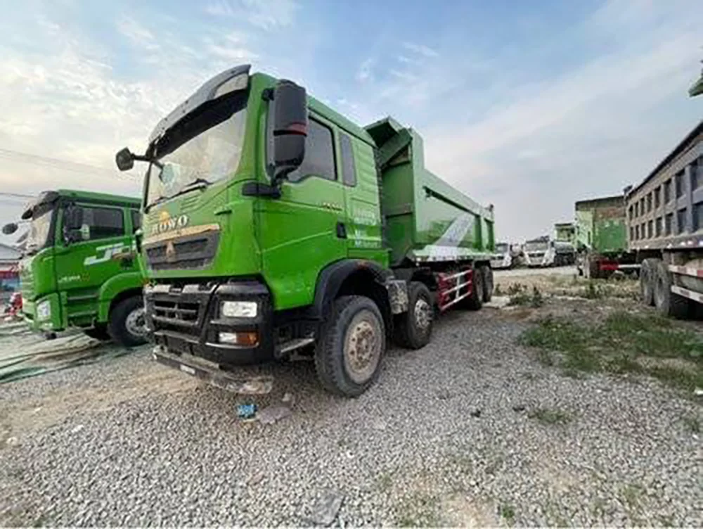 Used  High Quality Sinotruk HOWO 8x4 Dump Truck used 440hp Euro3 Euro4 Euro5 Diesel Tipper Truck Dump Trucks hot sales